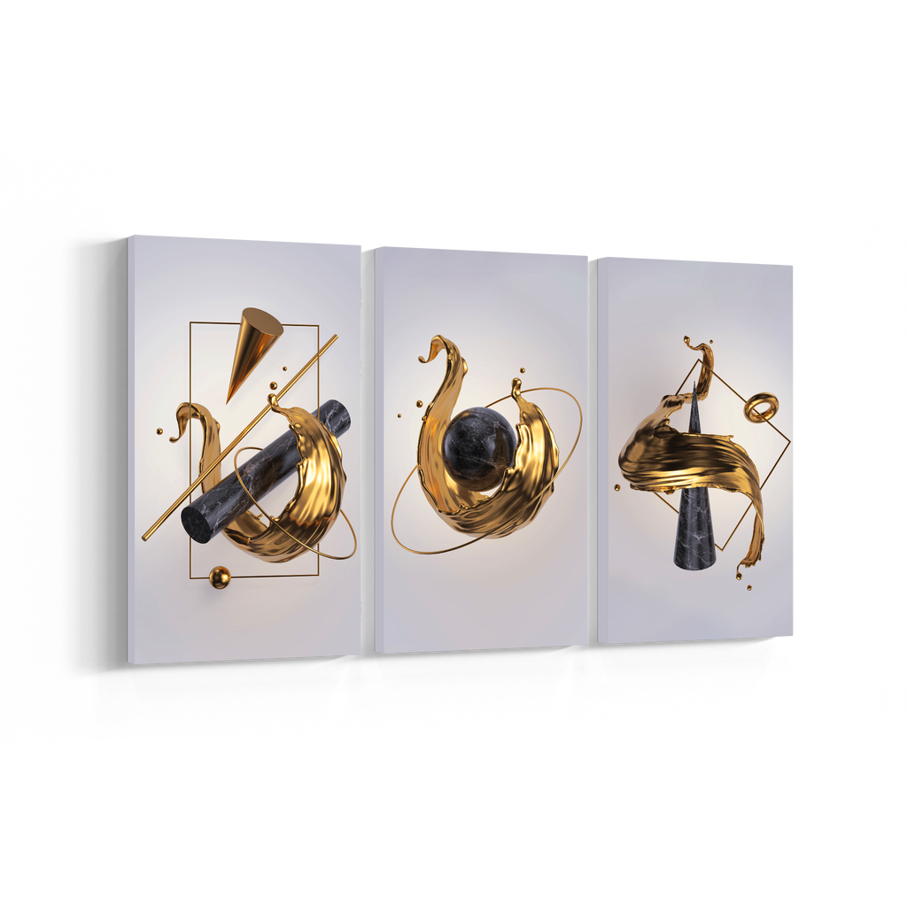 GOLD MARBLE, Set 3 piese