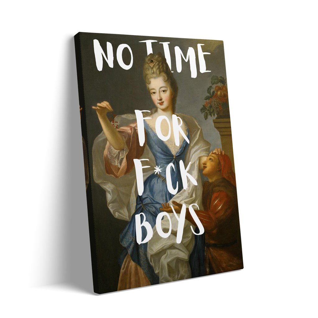 NO TIME FOR BOYS