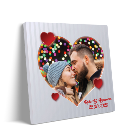 TABLOU CANVAS PERSONALIZAT CUPLU 1