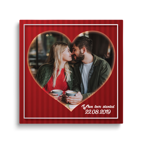 TABLOU CANVAS PERSONALIZAT CUPLU 3