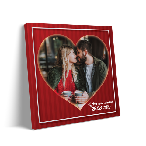 TABLOU CANVAS PERSONALIZAT CUPLU 3